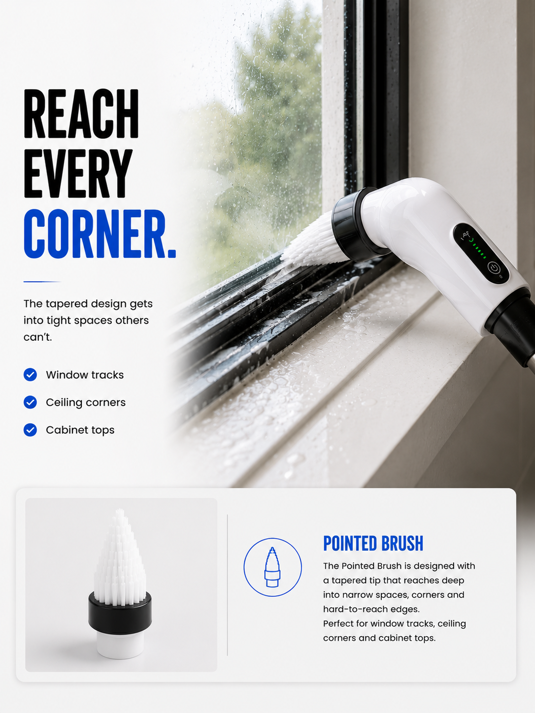 ScrubX One™ | Cordless Electric Spin Scrubber