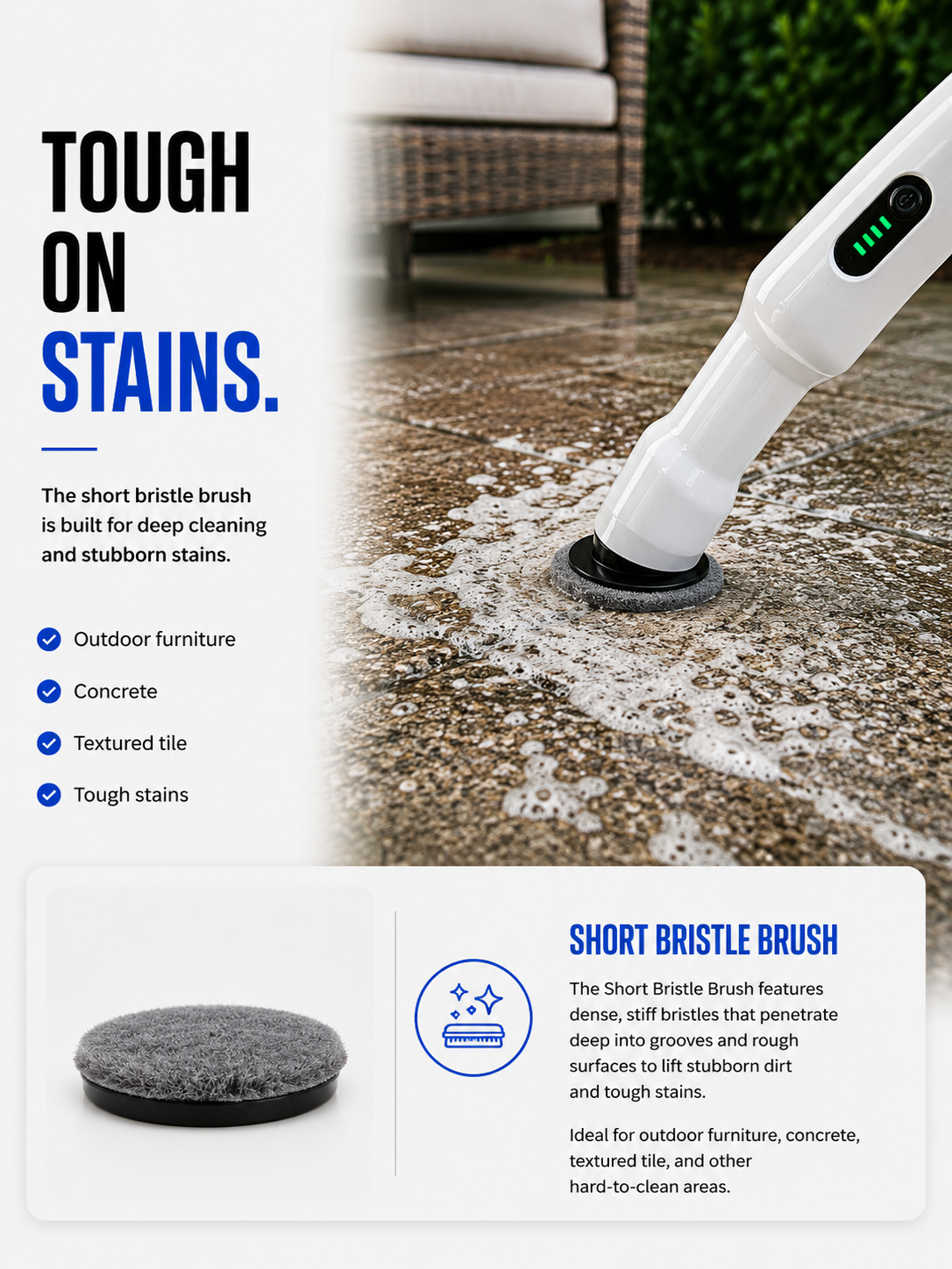 ScrubX One™ | Cordless Electric Spin Scrubber
